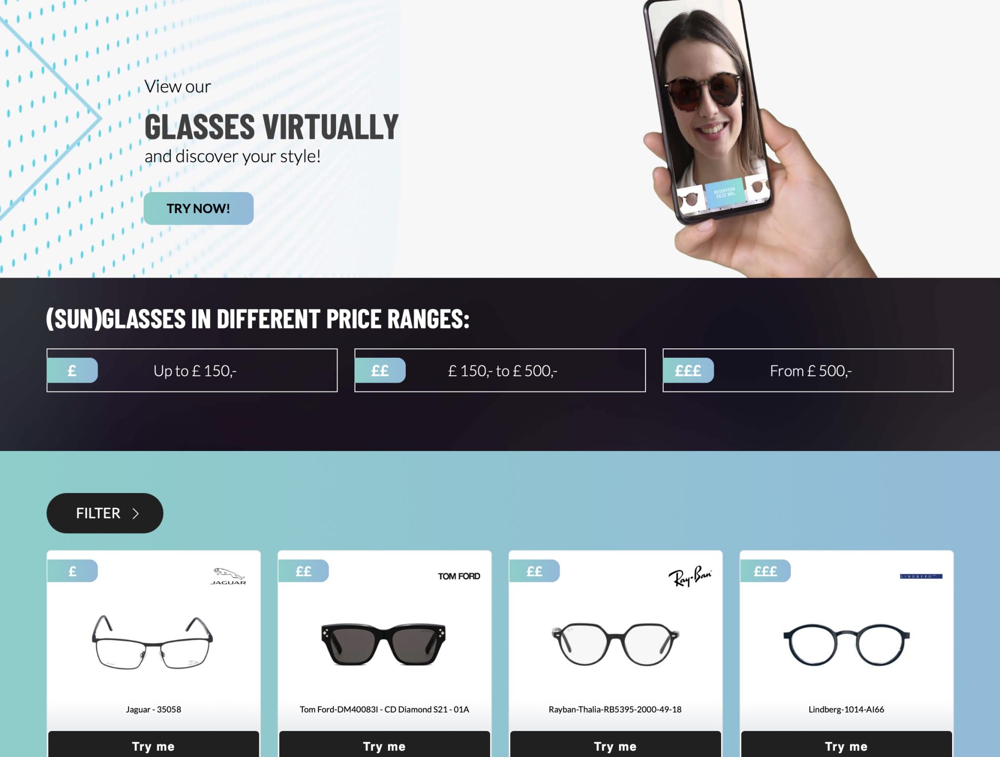 iziLookbook Virtual Glasses Software